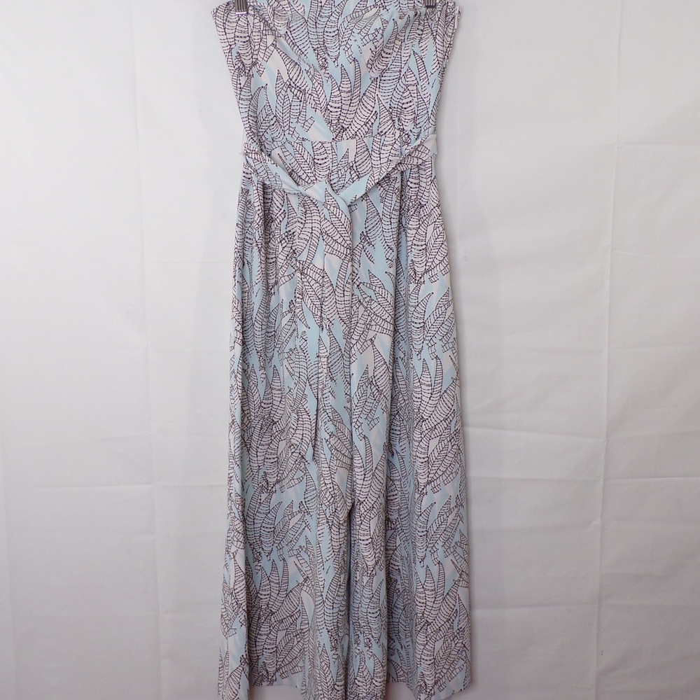 H&M Strapless Wide Leg Capri Romper, Sz 4